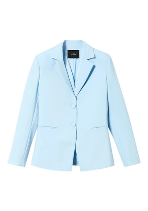 TWINSET cut-out single-breasted blazer - Blue