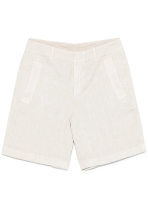 Eleventy linen shorts - Neutrals