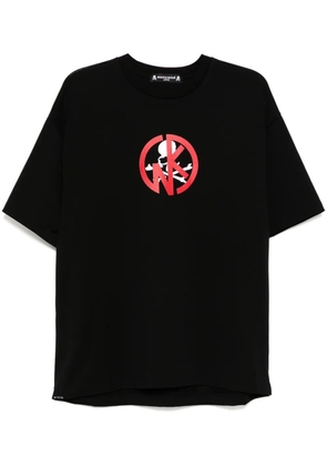 Mastermind Japan x Kinniku Man logo-print T-shirt - Black