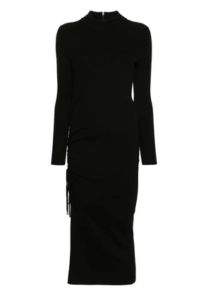 Michael Michael Kors ruched midi dress - Black