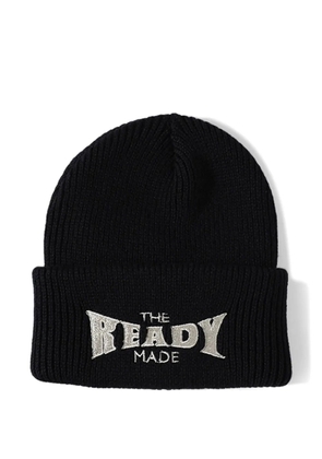Readymade logo-embroidered beanie - Black