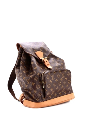 Louis Vuitton Pre-Owned Vintage Montsouris Monogram Canvas GM backpack - Brown