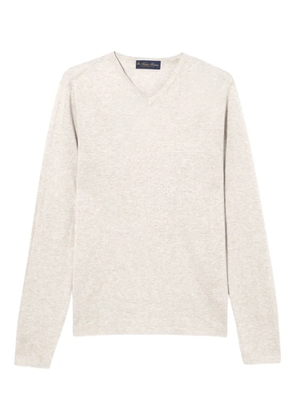 Brooks Brothers cotton-linen jumper - Neutrals