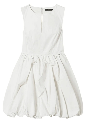 TWINSET poplin balloon dress - White