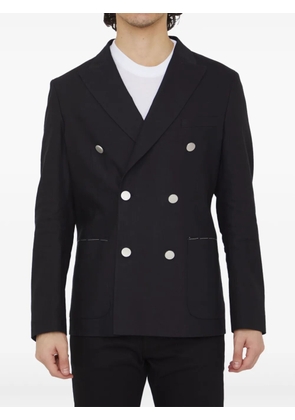 Tonello double-breasted blazer - Black