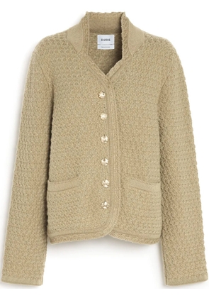 Barrie cashmere tweed cardigan - Green
