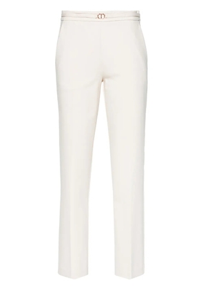 TWINSET Oval T creased trousers - Neutrals