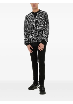 Versace Jeans Couture graphic-print sweatshirt - Black