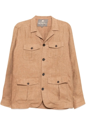 N.Peal Safari jacket - Brown