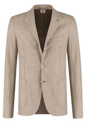 Borrelli striped blazer - Neutrals