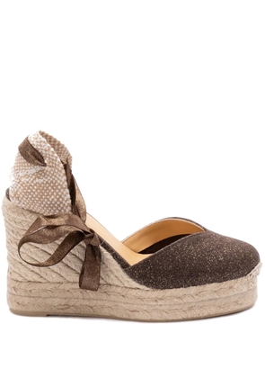 Castañer 80mm Chiara espadrilles - Brown