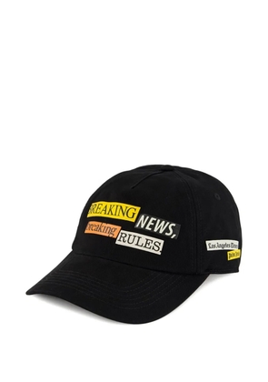 Palm Angels x LA Times cotton cap - Black