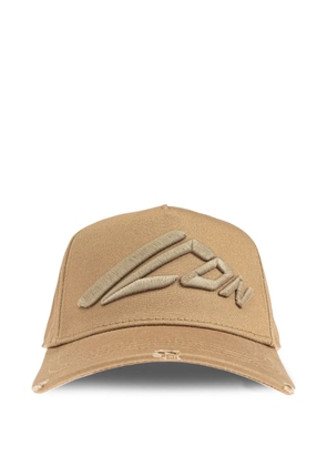 DSQUARED2 logo-embroidered cap - Neutrals