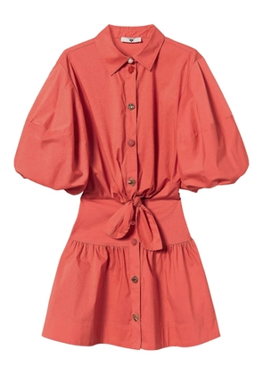 TWINSET cotton-blend dress - Orange