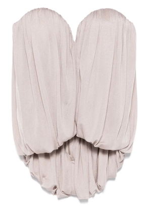 Giuseppe Di Morabito draped top - Neutrals
