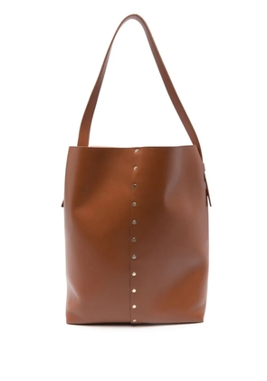 Fabiana Filippi leather shoulder bag - Brown