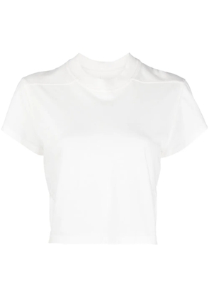 Rick Owens DRKSHDW Level cotton cropped T-shirt - White