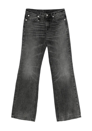 R13 Effie faded-effect jeans - Grey