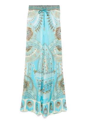 Camilla Temple Of Light trousers - Blue