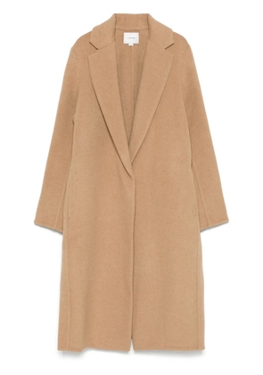 Vince brushed coat - Brown