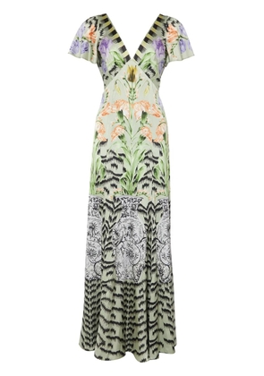 Temperley London Cleo gown - Green