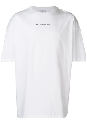 Ih Nom Uh Nit David Bowie print T-shirt - White