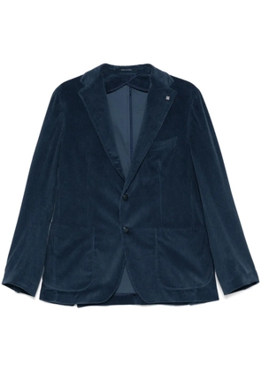 Tagliatore corduroy blazer - Blue