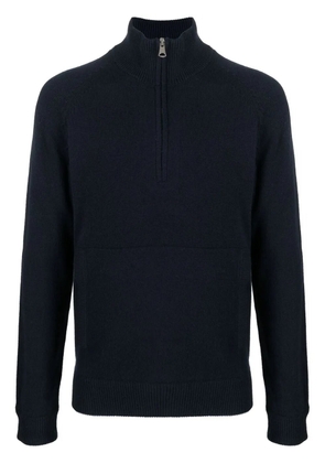 J.Lindeberg Collin half-zip knit jumper - Blue