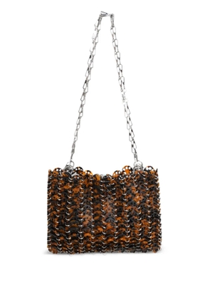 Rabanne acetate shoulder bag - Brown