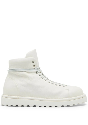 Marsèll Pallottola leather combat boots - White