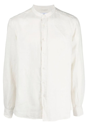 ASPESI long-sleeved linen shirt - Neutrals