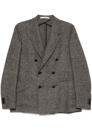 Tagliatore double-breasted blazer - Grey