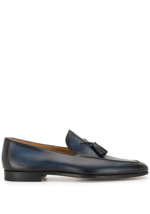 Magnanni tasselled leather loafers - Blue