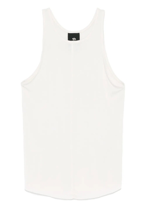 Thom Krom fine-ribbed tank top - Neutrals