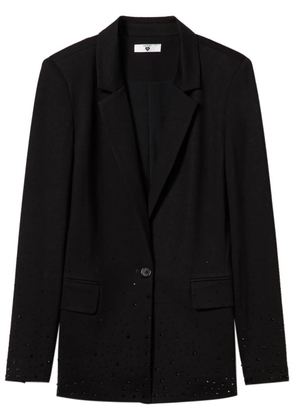 TWINSET rhinestone-embellished blazer - Black