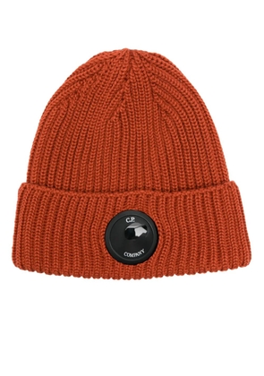 C.P. Company Lens-detail beanie - Orange