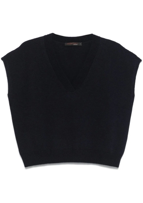 Incentive! Cashmere Felis vest - Blue