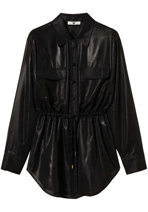 TWINSET semi-sheer shirt - Black