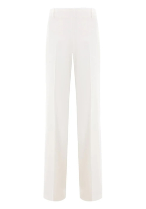 Ermanno Scervino creased palazzo pants - White