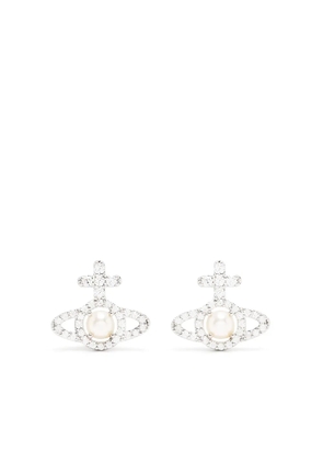 Vivienne Westwood Orb crystal-embellished earrings - Silver
