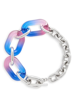 Rabanne tie-dye necklace - Silver