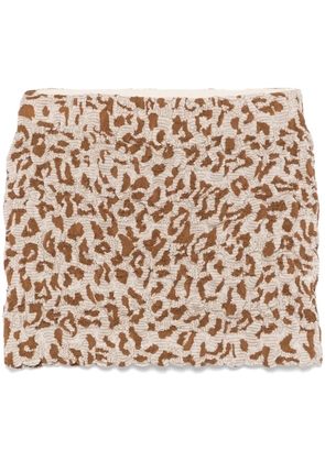 Nanushka column mini skrt - Neutrals