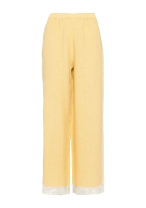 ERES Lagune linen trousers - Yellow