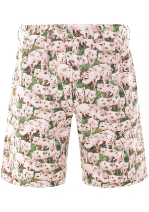Bless printed shorts - Green