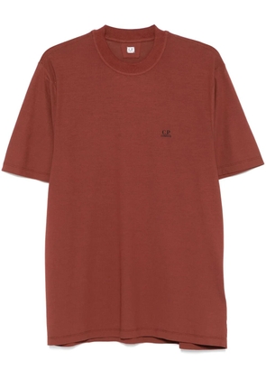 C.P. Company logo-print T-shirt - Brown