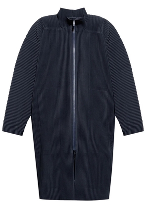 Homme Plissé Issey Miyake January coat - Blue