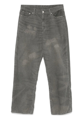 Neighborhood Savage corduroy wide-leg trousers - Green