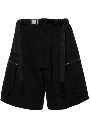 ACRONYM low-rise cargo shorts - Black