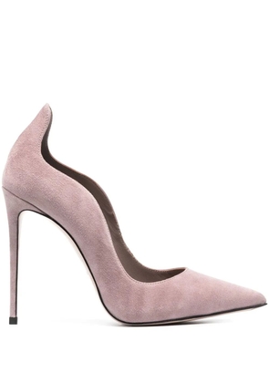 Le Silla 125mm Ivy suede pumps - Pink