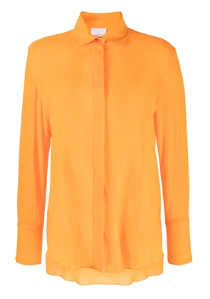 Patou Painter textured cotton shirt - Orange